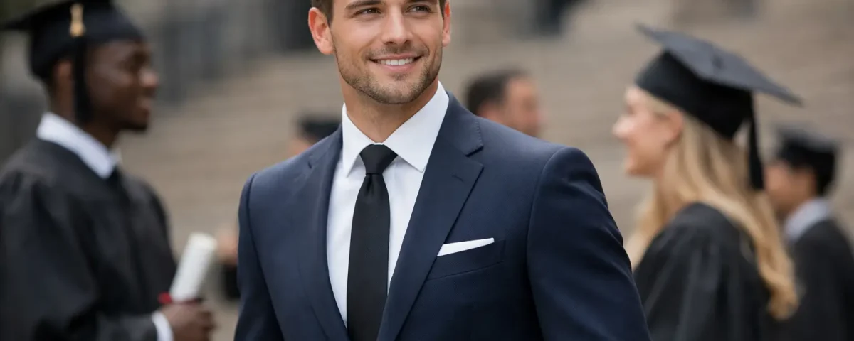 Graduation Suits for Men That Look Sharp