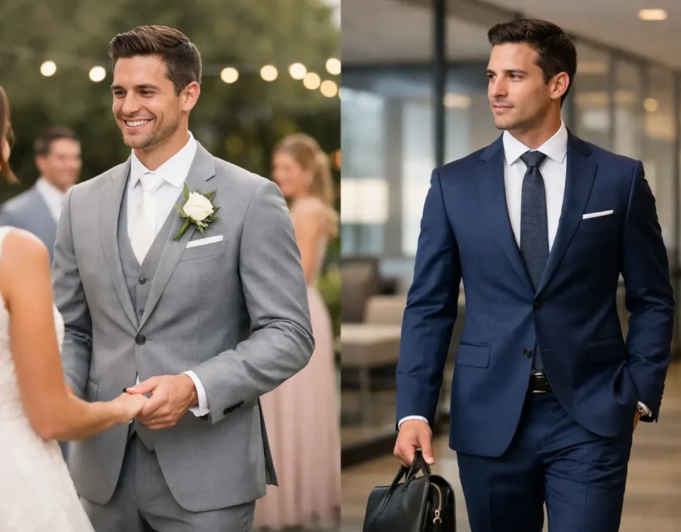 Slim Fit Suits Temecula for Weddings and Work
